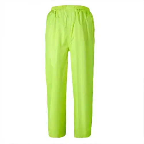 雨裤男女雨衣防水雨裤海胶上衣工地裤子捕鱼钓鱼单件绿色裤子xxxl