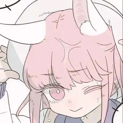 粉色系软萌妹子二次元动漫头像大全 超可爱日系森系小女生头像_动漫