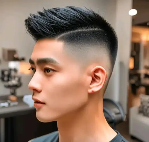 新时尚爆款男发来了,剪完真帅气,越老越多男士这样剪_发型_整体_造型