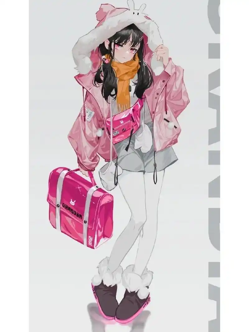 动漫女生6到8头身站姿合集整理 动漫 动漫人物 动漫女生