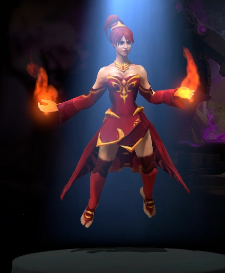 dota2英雄饰品搭配鉴赏莉娜