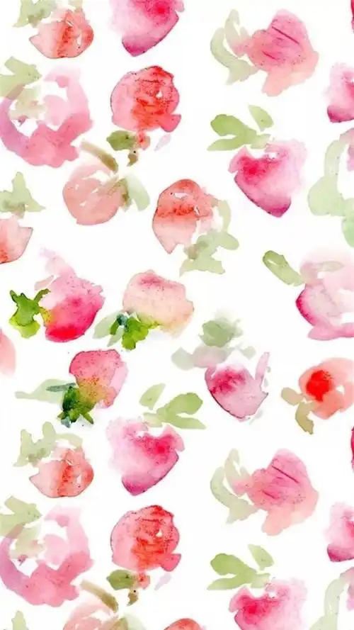 小清新碎花平铺