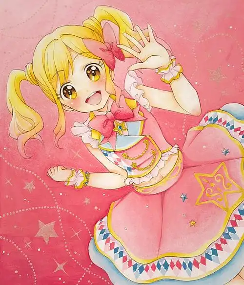 动漫 美少女 可爱 p站 动漫 偶像活动friends 偶像活动stars 虹野梦