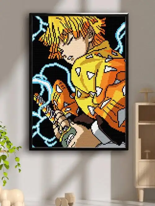 像素画积木鬼灭之刃