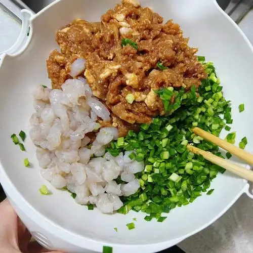 韭菜虾仁猪肉水饺09
