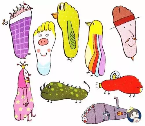 小脚丫来个集锦图 快夸夸师弟爆棚哒想象力