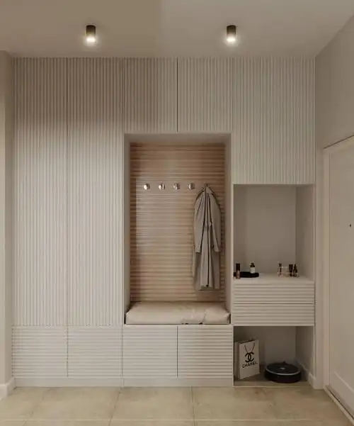 入户门窄怎么做鞋柜最合适?