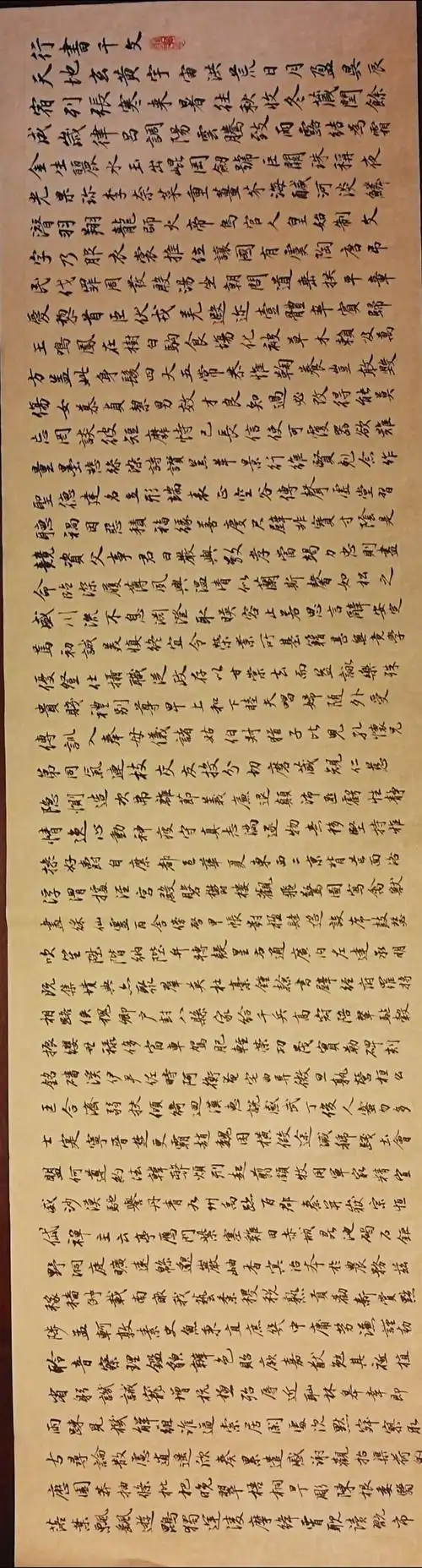 辛丑年正月初五,临赵孟頫千字文