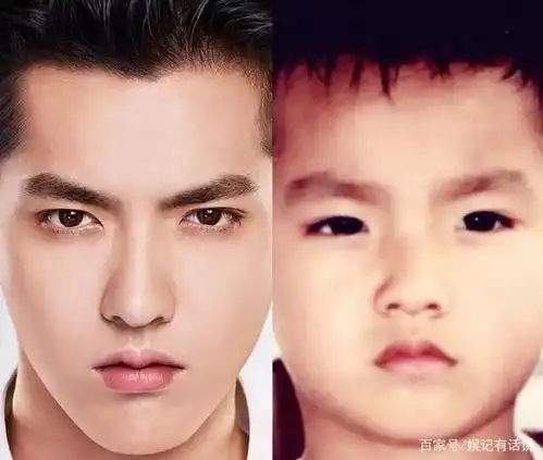 吴亦凡小时候看起来,对自己的生活有点担心呢!