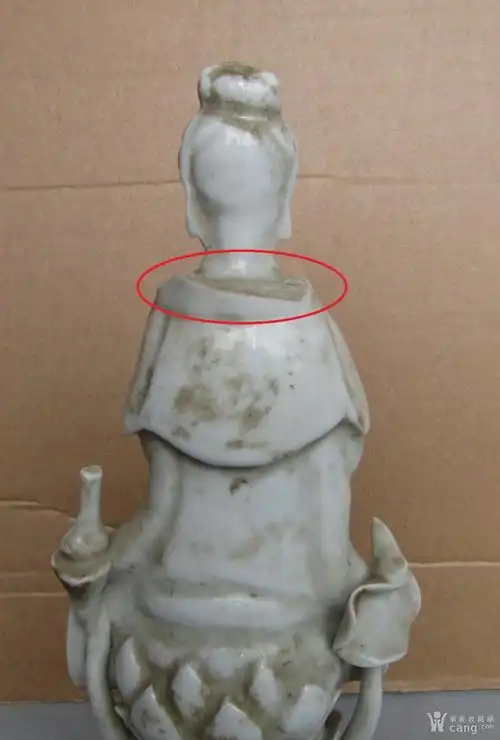 民国德化白瓷观音