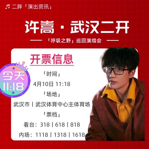 许嵩武汉演唱会现场有哪些歌曲 - 抖音