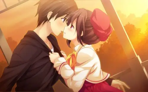 描述: 情侣接吻的日落-2015年动漫壁纸 当前壁纸尺寸: 1440 x 900