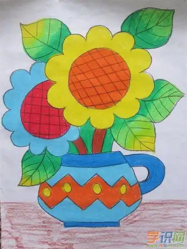 幼儿园幼儿绘画作品图片