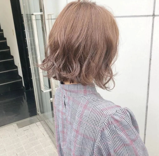 好看的纹理烫发型图片中短发纹理烫最流行