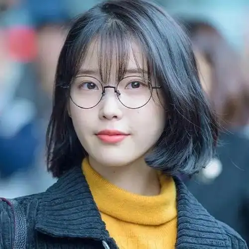 适合懒人的短发有刘海版