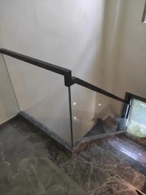 楼梯设计  #楼梯扶手  #别墅楼梯扶手  #玻璃楼梯扶手  #玻璃扶手