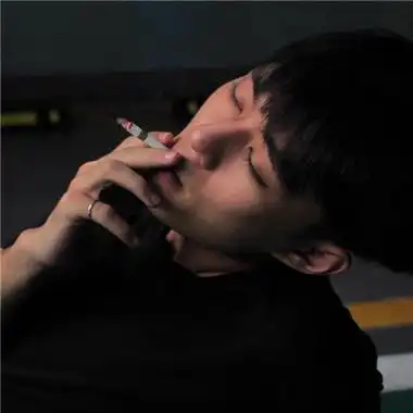 男生超拽抽烟霸气头像大全