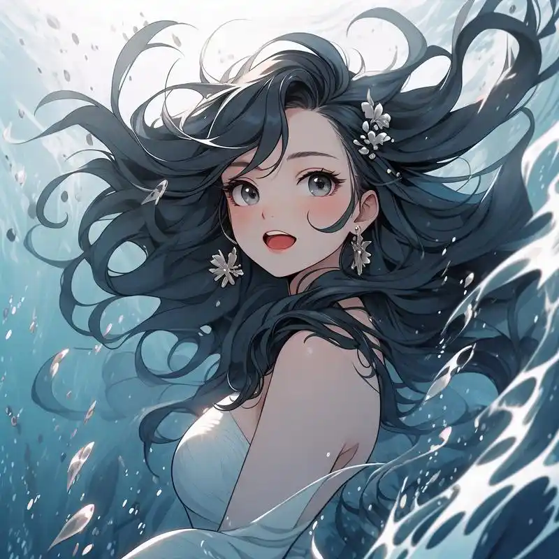 0469♀15深海中的美人鱼头像95 探索深海的神秘,与美人鱼相遇