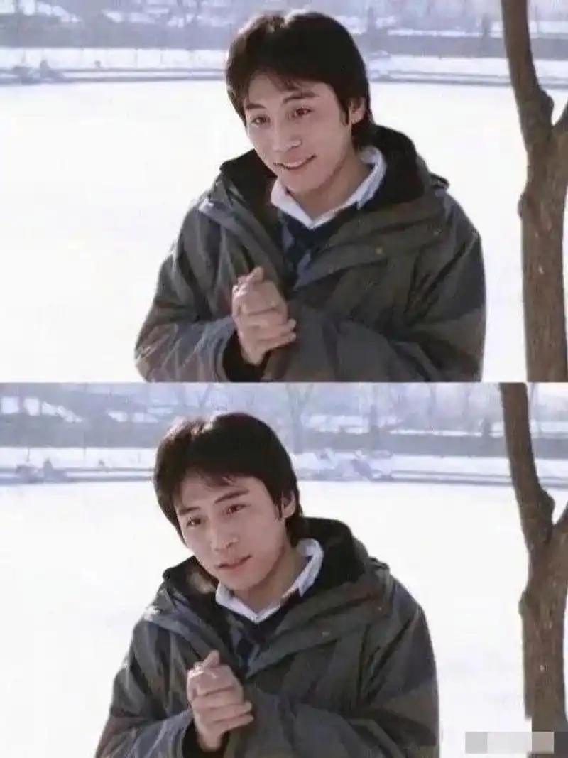 刘烨年轻的时候这颜值也是很高的,完全不输现在的小鲜肉们,而且自带一