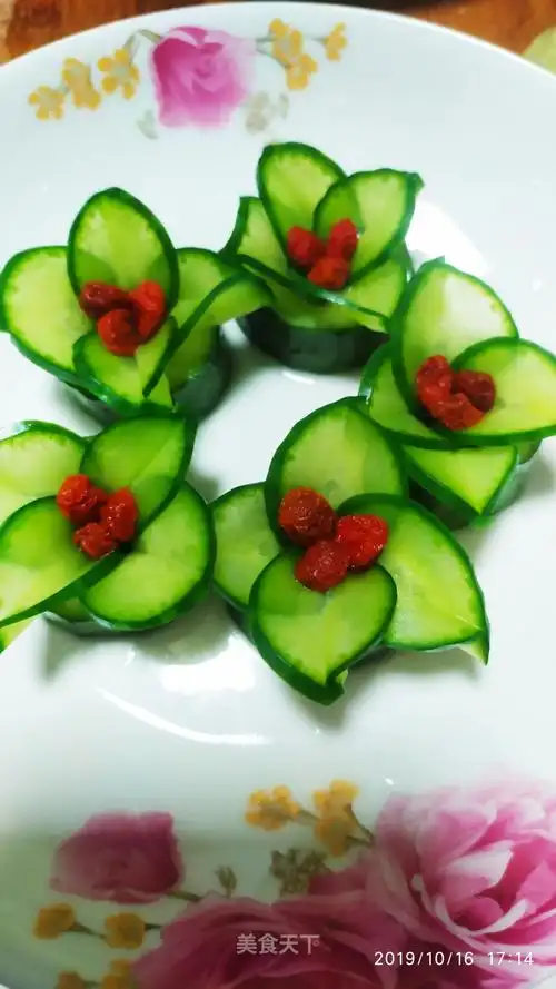 黄瓜拼花