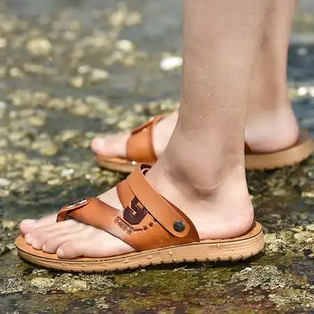 夏季凉鞋男2018新款男士凉鞋沙滩鞋休闲透气防滑凉拖男鞋