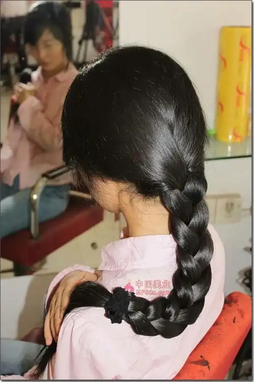 剪下刚毕业女生70cm乌黑长发-face-111#(18)