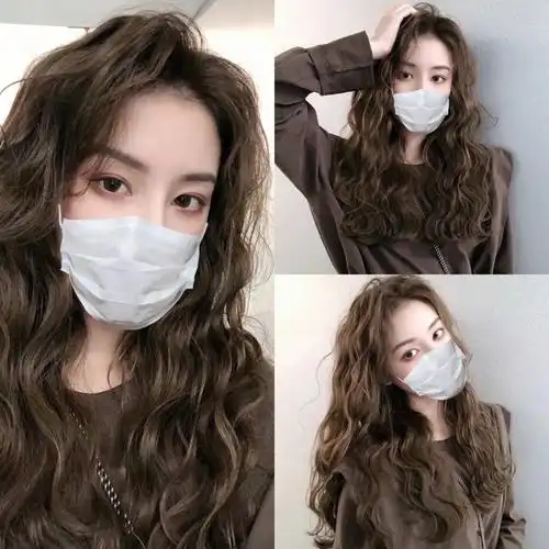 充满少女感的法式卷发蓬松减龄又耐看