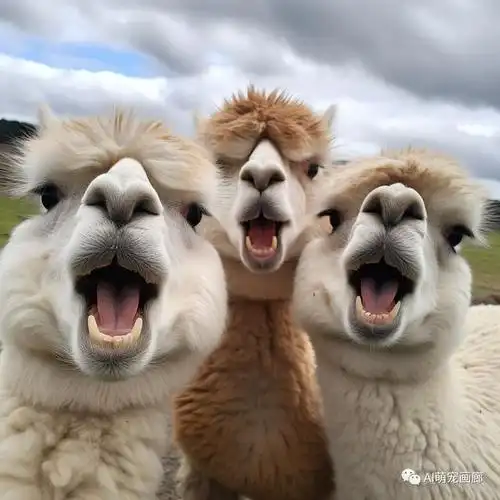 笑容是世界上最美丽的语言,今天,我们将与大家分享12张满脸笑容的羊驼