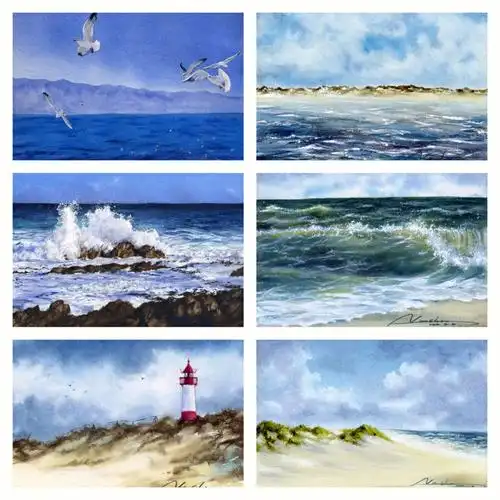 南山若尘#插画  #水彩  #画画  #画画的日常  #寻找小红书绘画大神