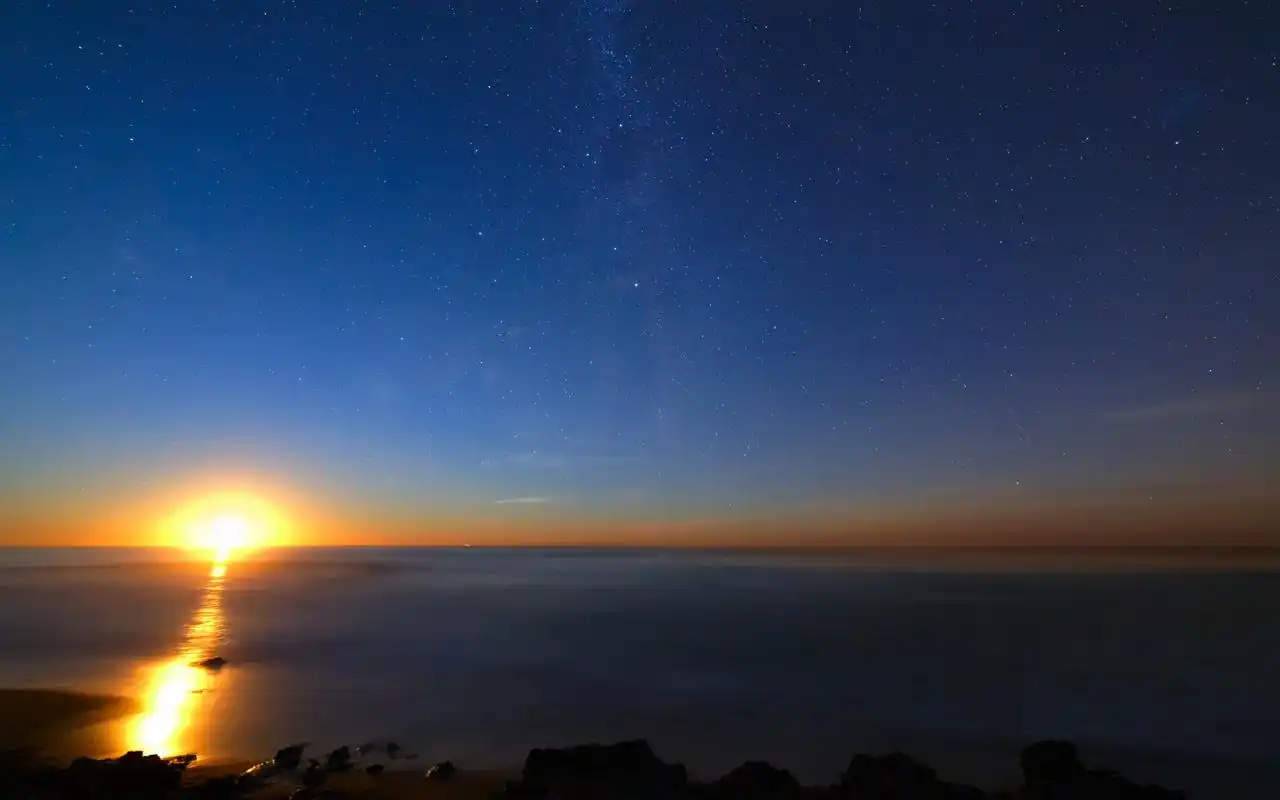 一望无际神秘美丽的银河系高清桌面壁纸(三)