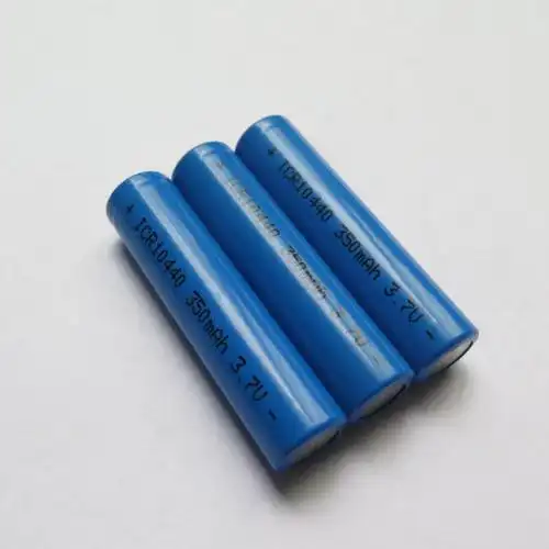 10440锂电池 350mah毫安3.7v锂离子充电电池 供应7号锂电池