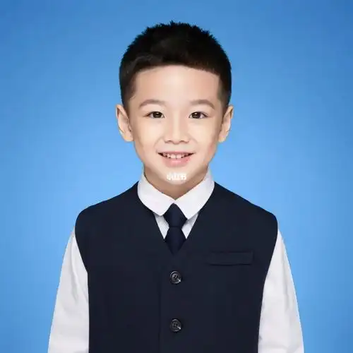 幼儿园入园照  #天真蓝证件照  #海马体证件照  #宝宝入园照  #证