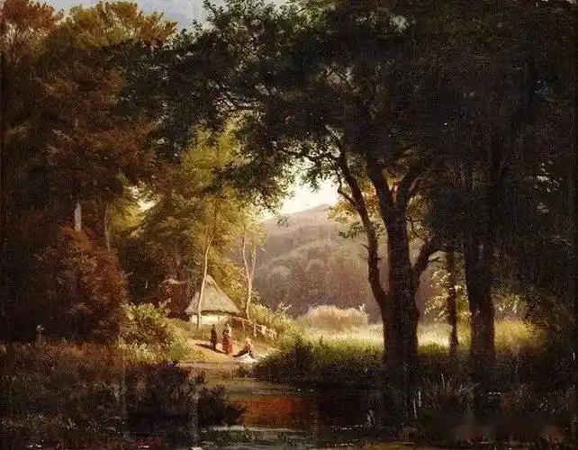 欣赏欧洲古典风景油画