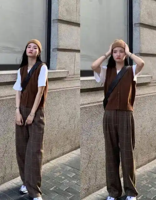 简约韩系风穿搭大合集来啦,每一套回头率都超高,赶紧get起来_黑色