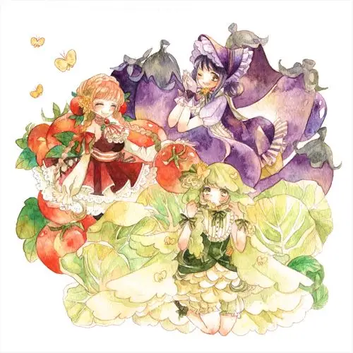 p站美图推荐——"食物拟人"特辑