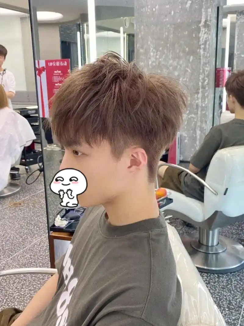 男生发色男生烫发男生纹理烫男生发型