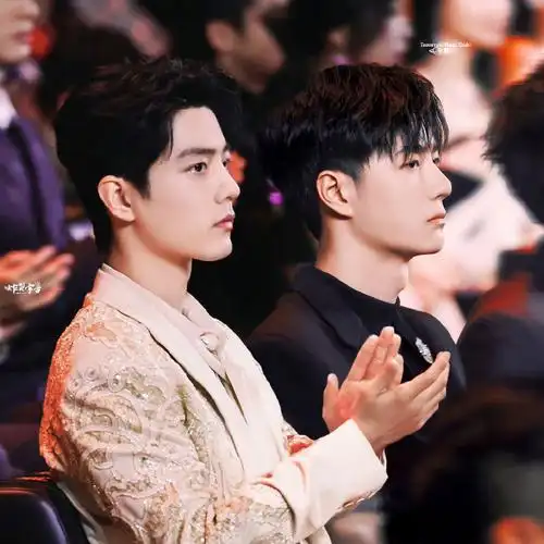 博君一肖微博之夜p图##网友p的博君一肖同框