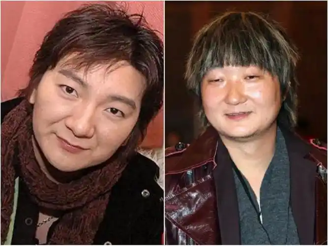 45岁王大治曝近况头发凌乱下巴长一圈胡茬坐路边小马扎吃宵夜