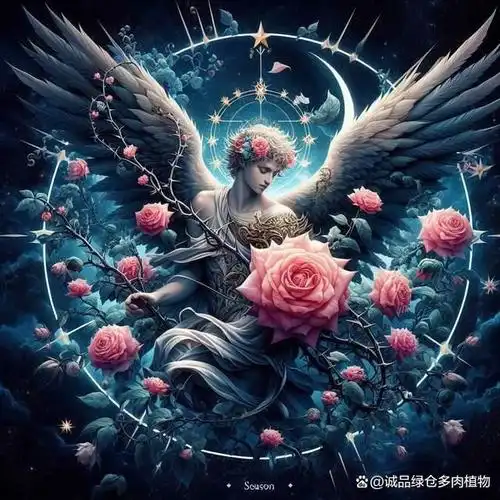 加百列大天使月季:一朵兼具美丽和刺的花