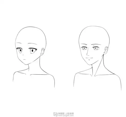 作业:从零开始学漫画设计之漫画人物头像的画法与训练技巧 - rh-85