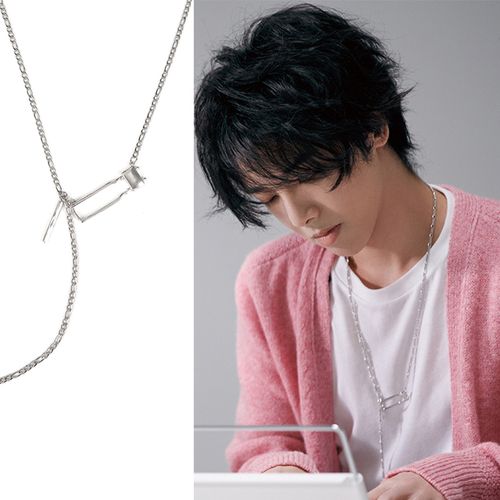 华晨宇同款项链与火星的孩子对话演唱会主题时尚潮流简约毛衣长链