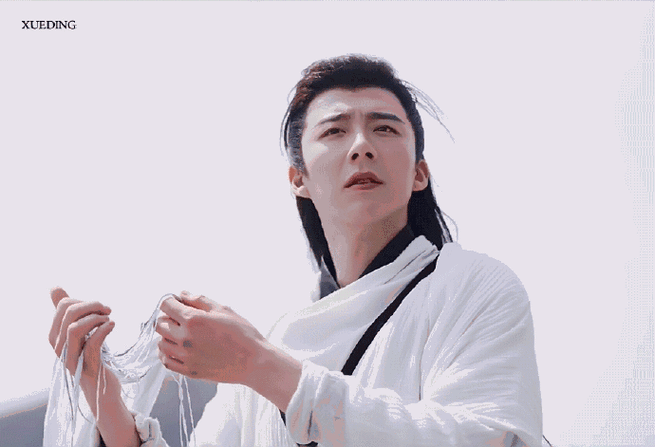 刘宇宁演的白愁飞叫大白菜#刘宇宁新剧饰演的白愁飞一袭白衣仙气飘飘