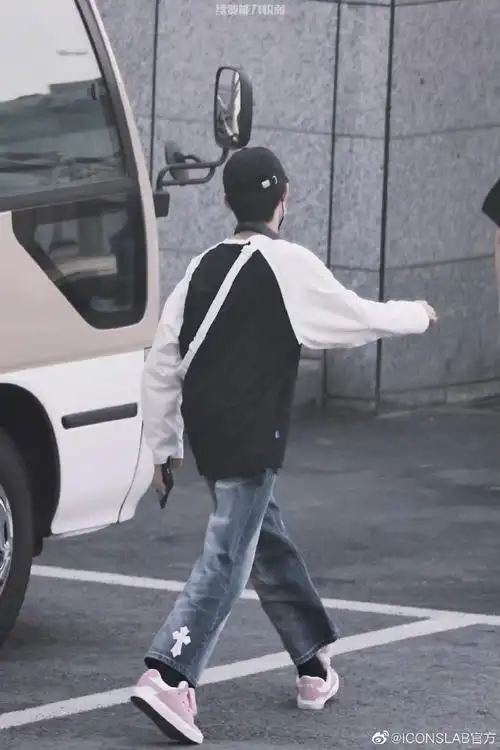 tf家族-张泽禹喜欢iconslab插肩袖长袖来自帅气少年的背影也能充电