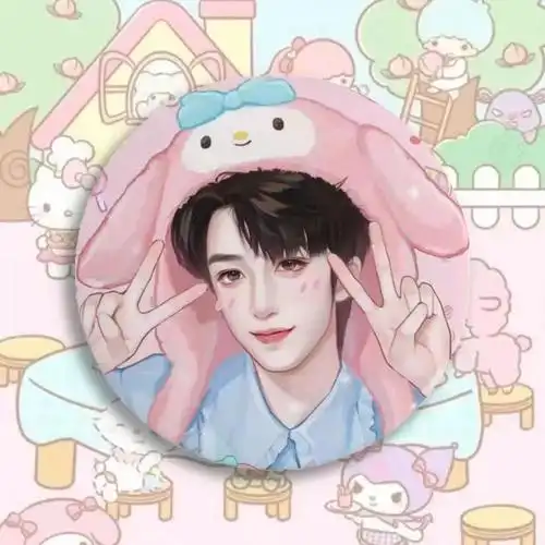 tnt时代少年团周边q版可爱徽章吧唧马嘉祺荣亚轩刘耀文挂件胸针