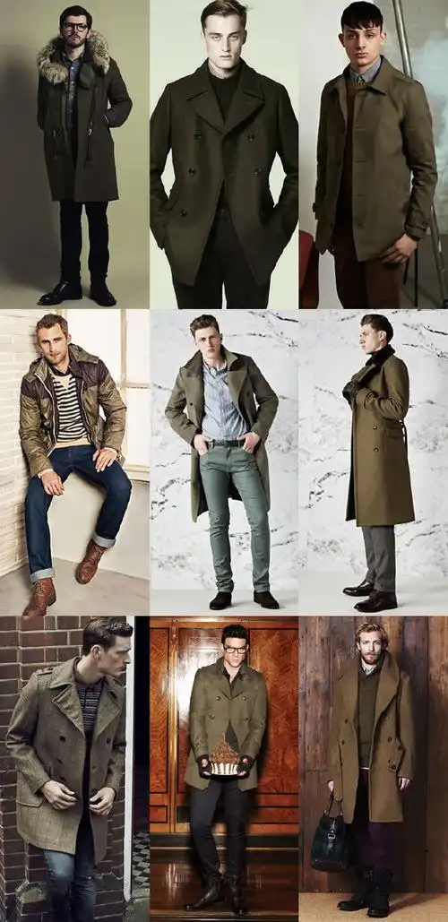 军绿也风采 欧美秋冬男装流行色(三)_男装搭配技巧_男士网