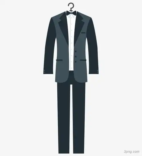 手绘创意舒服的西装