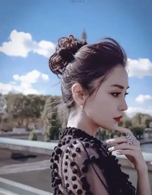 侧脸照杨颖侧颜明星侧脸高清图片侧脸杨颖侧脸照片杨颖侧脸好看的图片