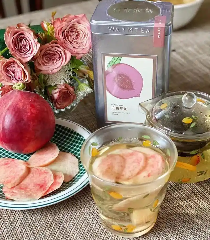 丸木制茶95白桃乌龙.