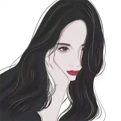 简单素雅的手绘女生头像图片2023 小众不易撞的微信手绘女头_动漫头像