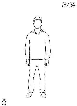 人物全身动态形象简笔画